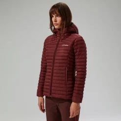 Berghaus Women's Nula Micro Synthetic Insulated Jacket - Red Fashion