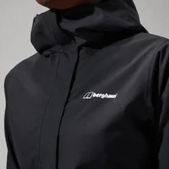 Berghaus Women's Omeara Long Jacket - Black Hot