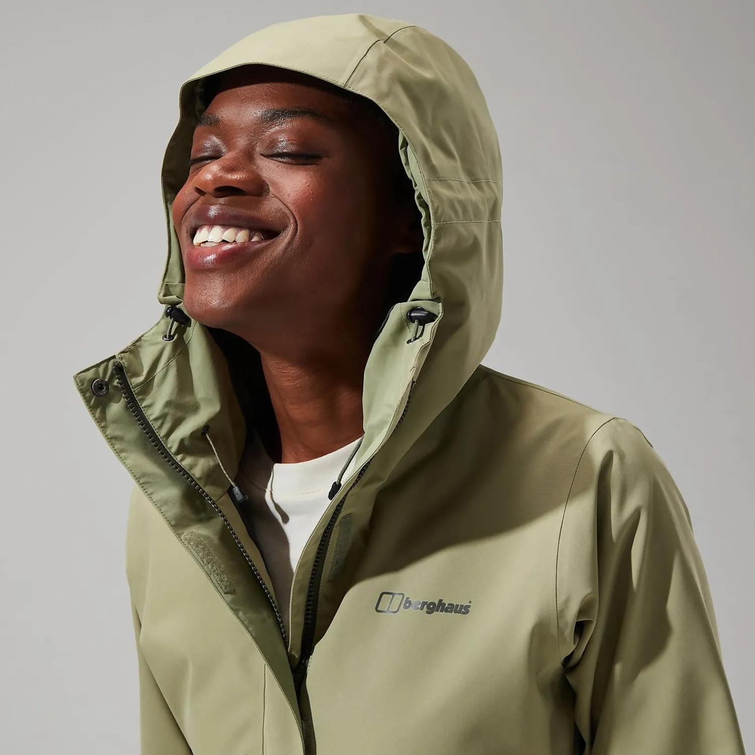 Berghaus Women's Omeara Long Jacket - Green Outlet