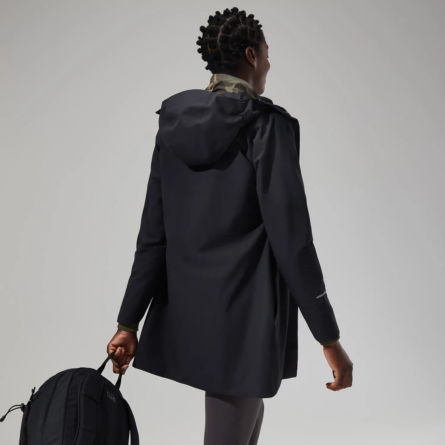 Berghaus Women's Omeara Long Jacket - Black Hot