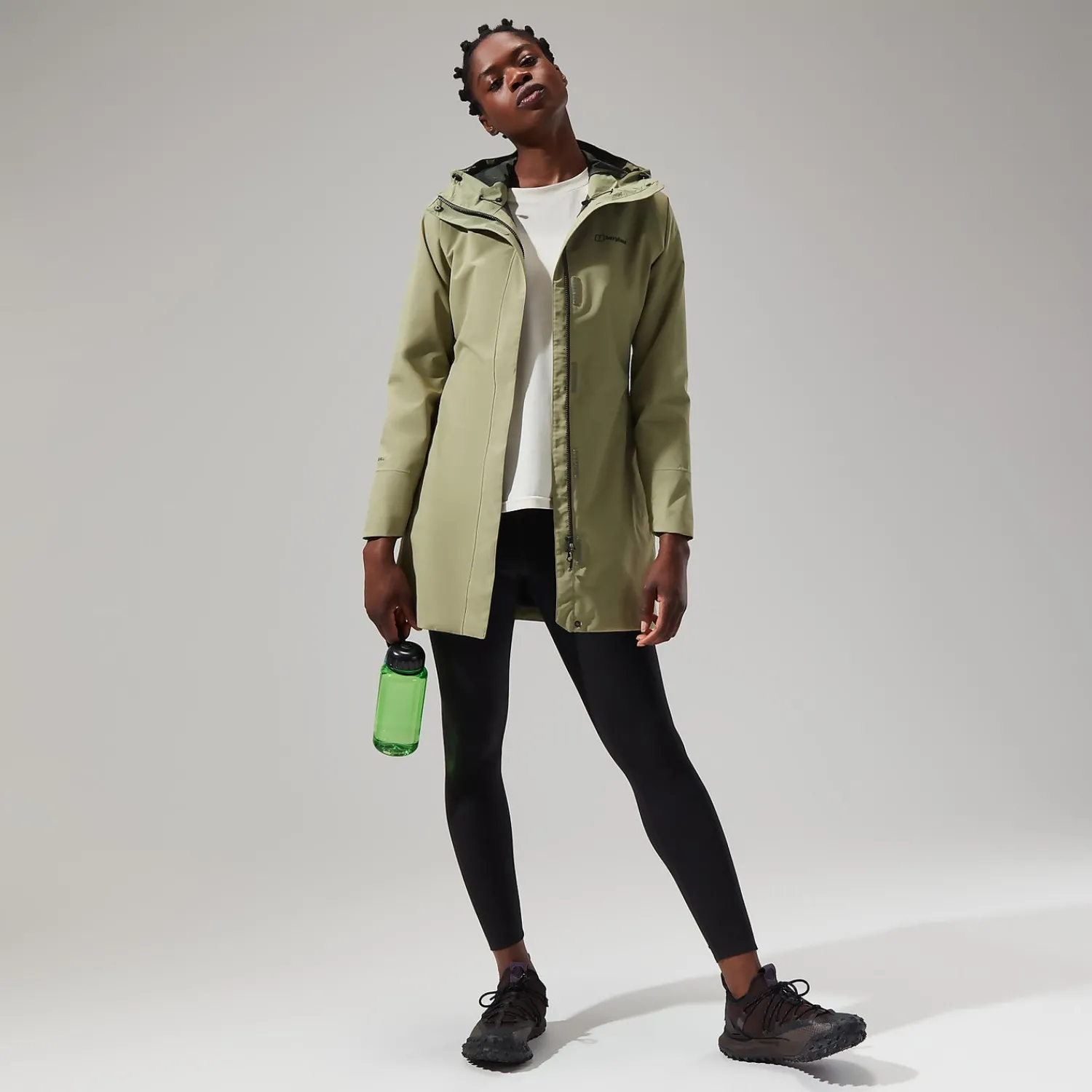 Berghaus Women's Omeara Long Jacket - Green Outlet