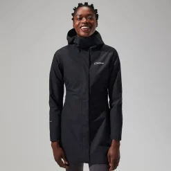 Berghaus Women's Omeara Long Jacket - Black Hot