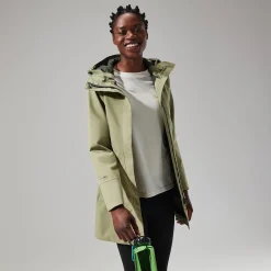 Berghaus Women's Omeara Long Jacket - Green Outlet