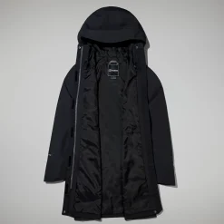 Berghaus Women's Omeara Long Jacket - Black Hot