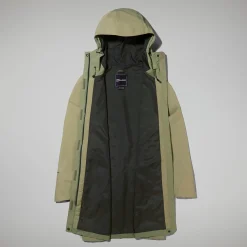 Berghaus Women's Omeara Long Jacket - Green Outlet