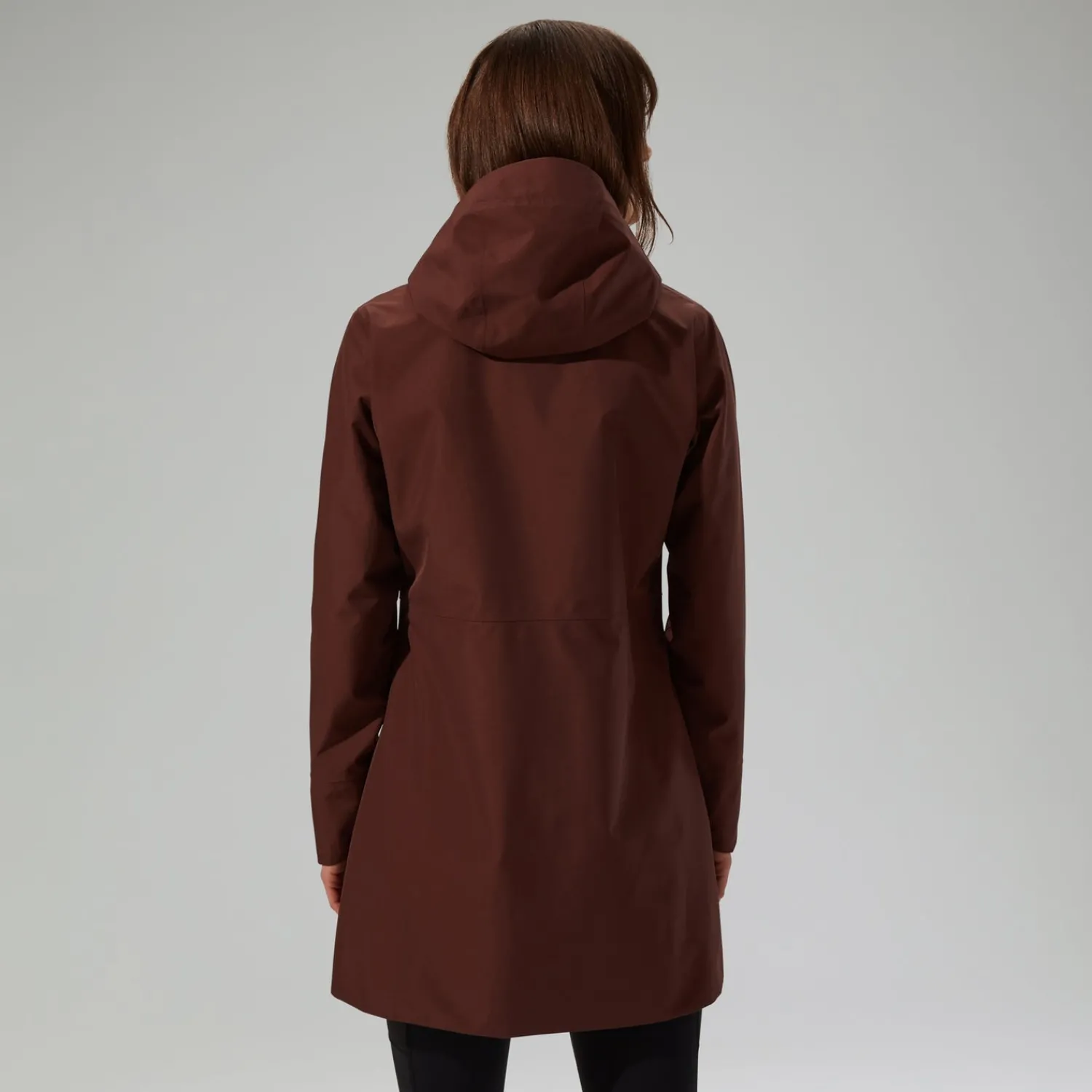 Berghaus Women's Omeara Long Waterproof Jacket - Brown Fashion