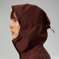 Berghaus Women's Omeara Long Waterproof Jacket - Brown Fashion