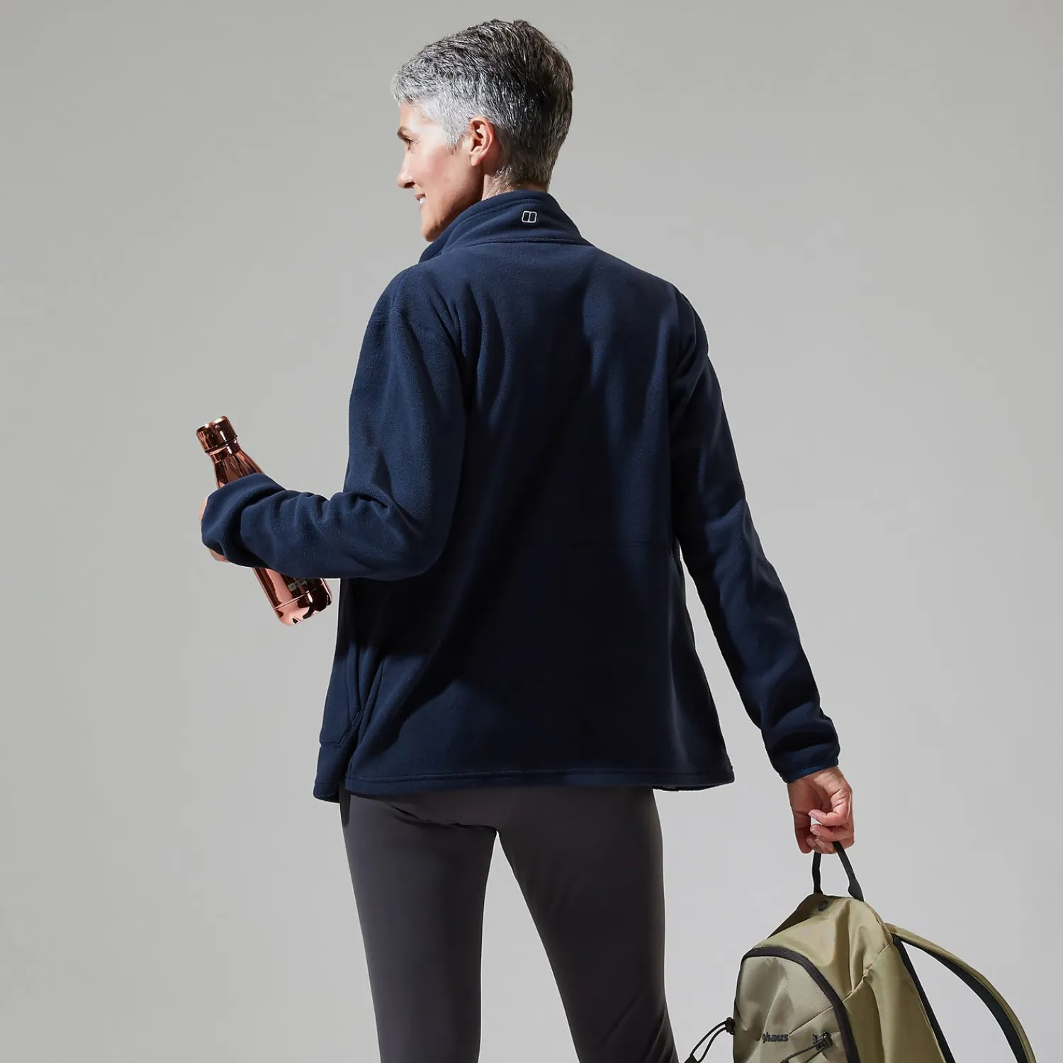 Berghaus Women's Prism 2.0 Micro Full Zip InterActive - Dark Blue Online