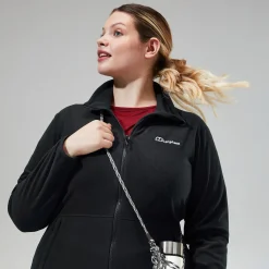 Berghaus Women's Prism 2.0 Micro Full Zip InterActive - Black Hot