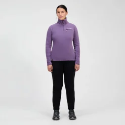 Berghaus Women's Prism 2.0 Micro Half Zip Polartec Fleece - Purple Sale