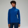 Berghaus Women's Prism 2.0 Micro Half Zip Polartec Fleece - Blue Hot