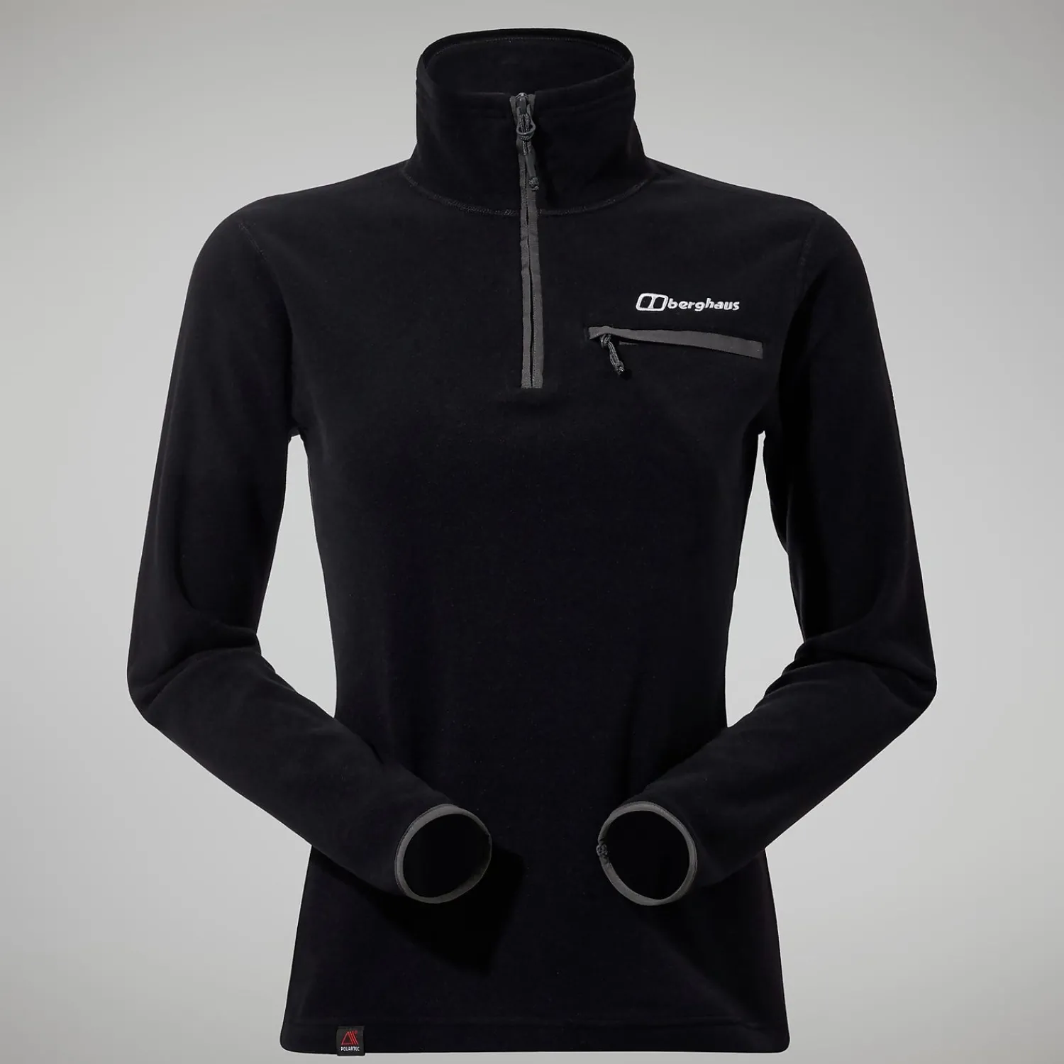 Berghaus Women's Prism 2.0 Micro Half Zip - Black/Black Clearance