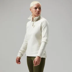 Berghaus Women's Prism 2.0 Micro Half Zip Fleece - Natural Outlet