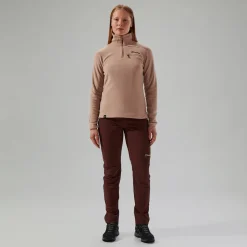 Berghaus Women's Prism 2.0 Micro Half Zip Polartec Fleece - Pink Outlet