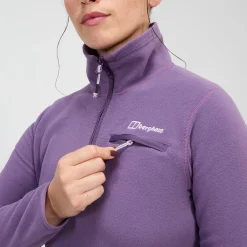 Berghaus Women's Prism 2.0 Micro Half Zip Polartec Fleece - Purple Sale