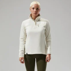 Berghaus Women's Prism 2.0 Micro Half Zip Fleece - Natural Outlet