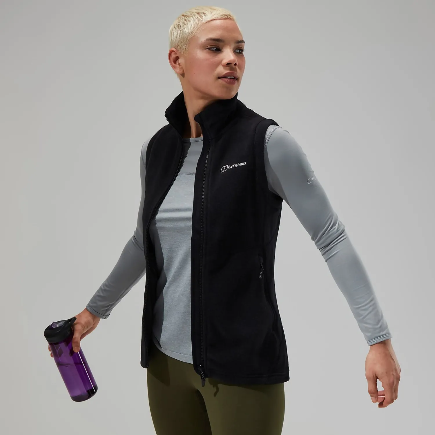 Berghaus Women's Prism Polartec InterActive Vest - Black Best