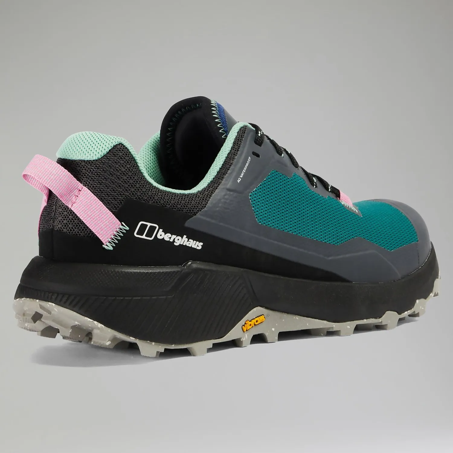 Berghaus Women's Revolute Active Shoe - Black/Dark Turquoise New