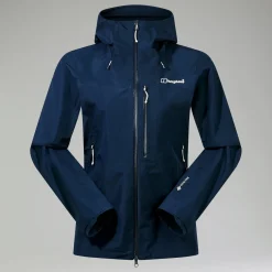Berghaus Women's Ridge-Seeker Waterproof Jacket - Blue Discount