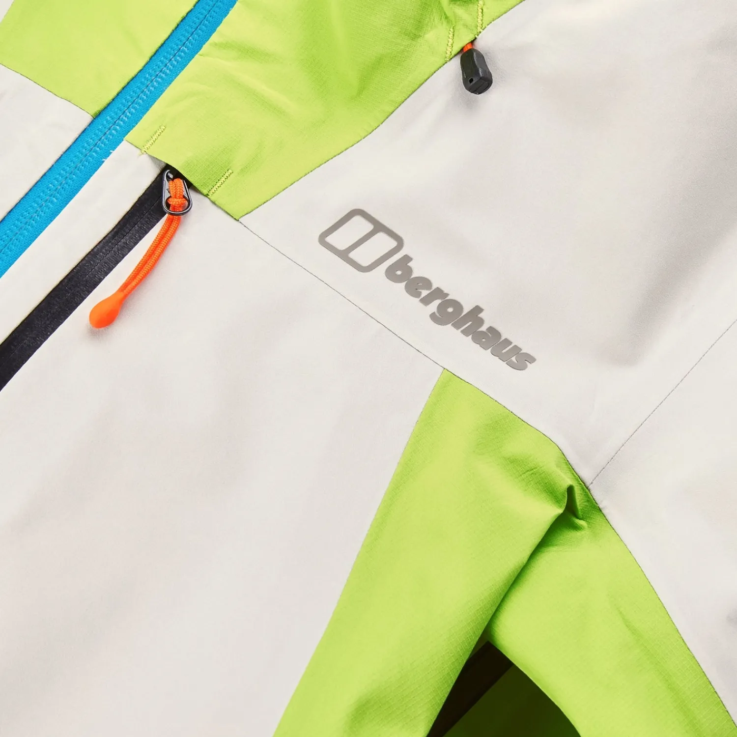 Berghaus Women's Ridge-Seeker Waterproof Jacket - Grey/Yellow Clearance