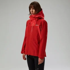 Berghaus Women's Ridge-Seeker Waterproof Jacket - Red Discount