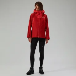Berghaus Women's Ridge-Seeker Waterproof Jacket - Red Discount