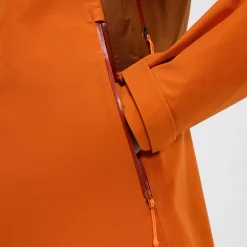 Berghaus Women's Ridge-Seeker Waterproof Jacket - Orange/Brown Sale