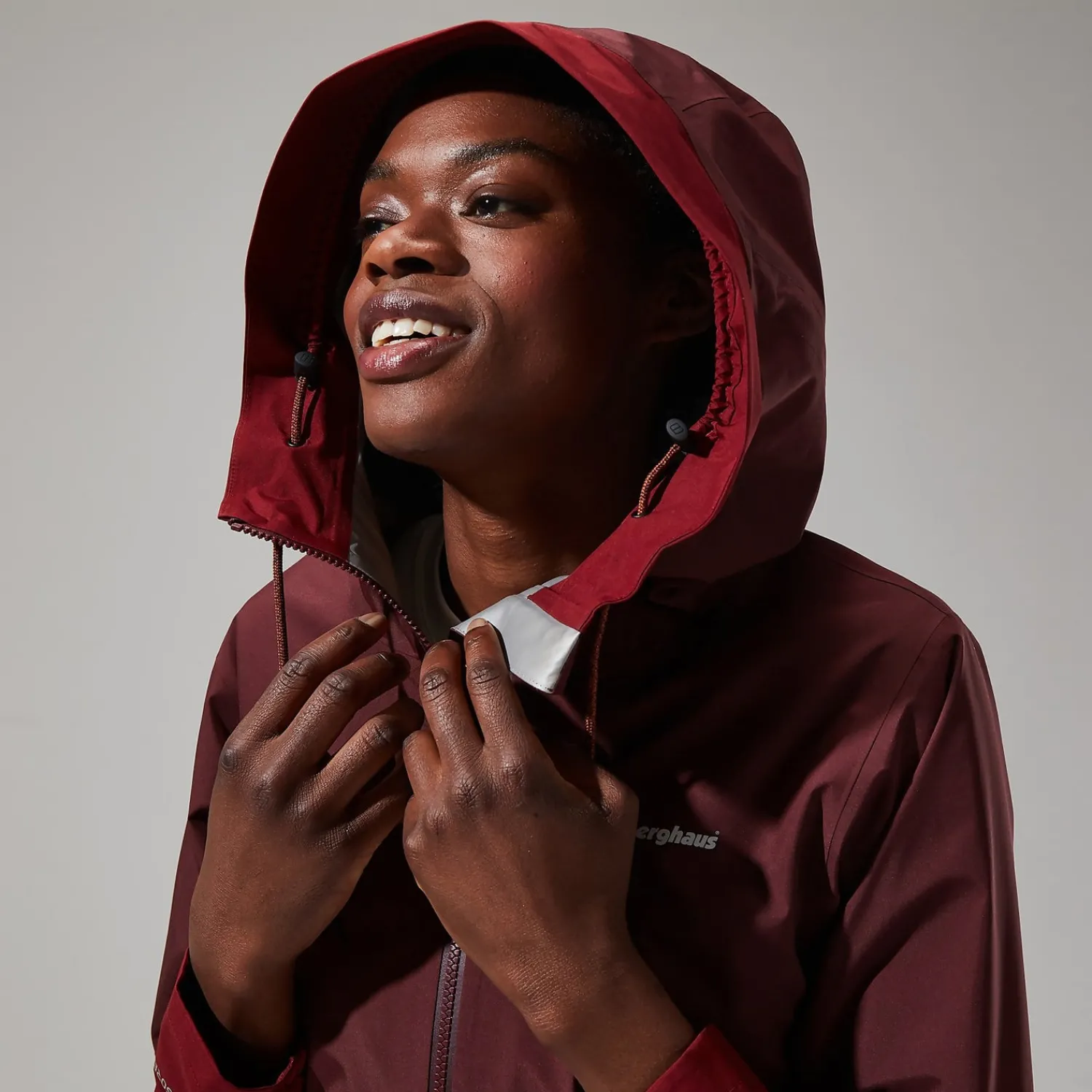 Berghaus Women's Rothley Jacket - Dark Red/Dark Brown Best