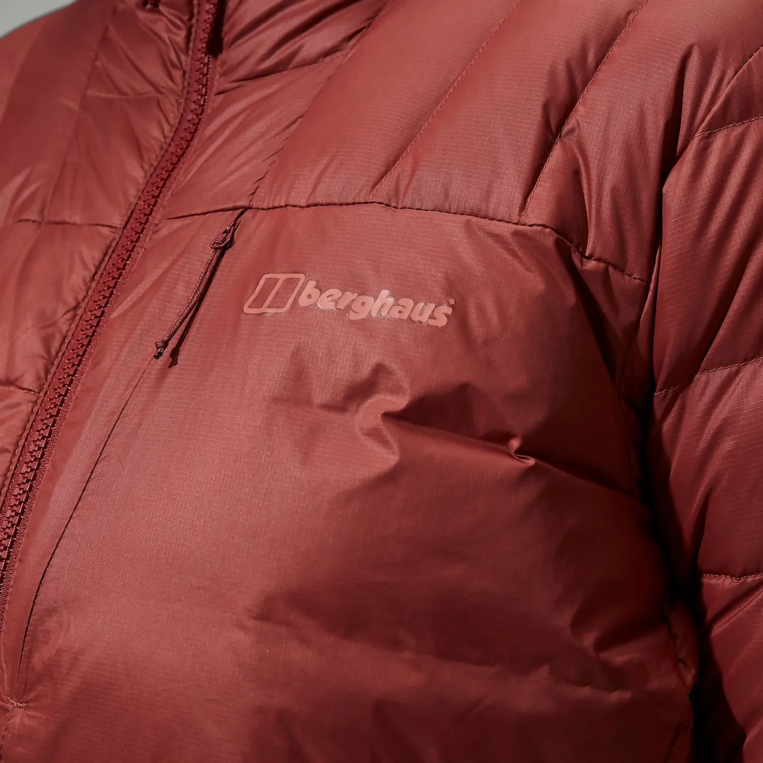 Berghaus Women's Silksworth Hooded Down Insulated Jacket - Red Clearance