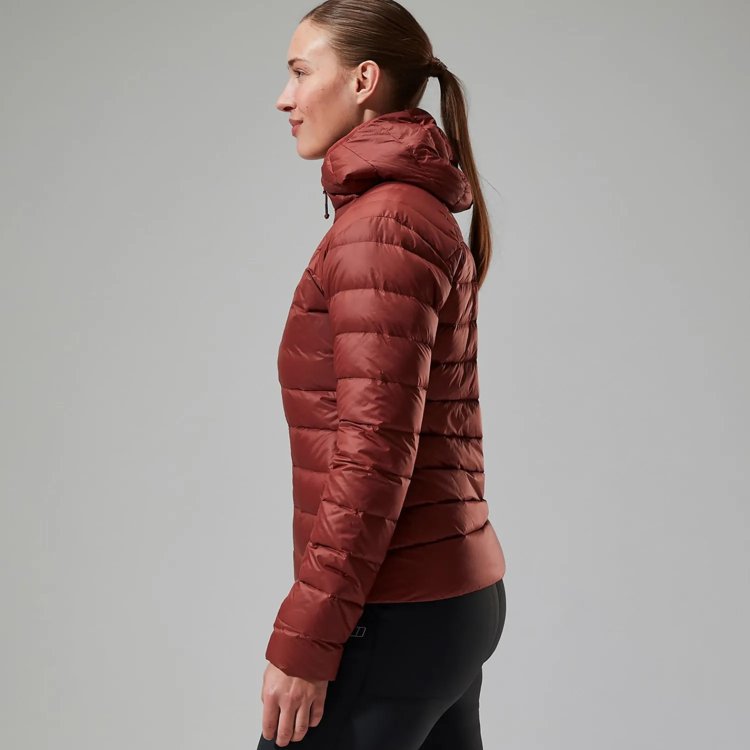 Berghaus Women's Silksworth Hooded Down Insulated Jacket - Red Clearance