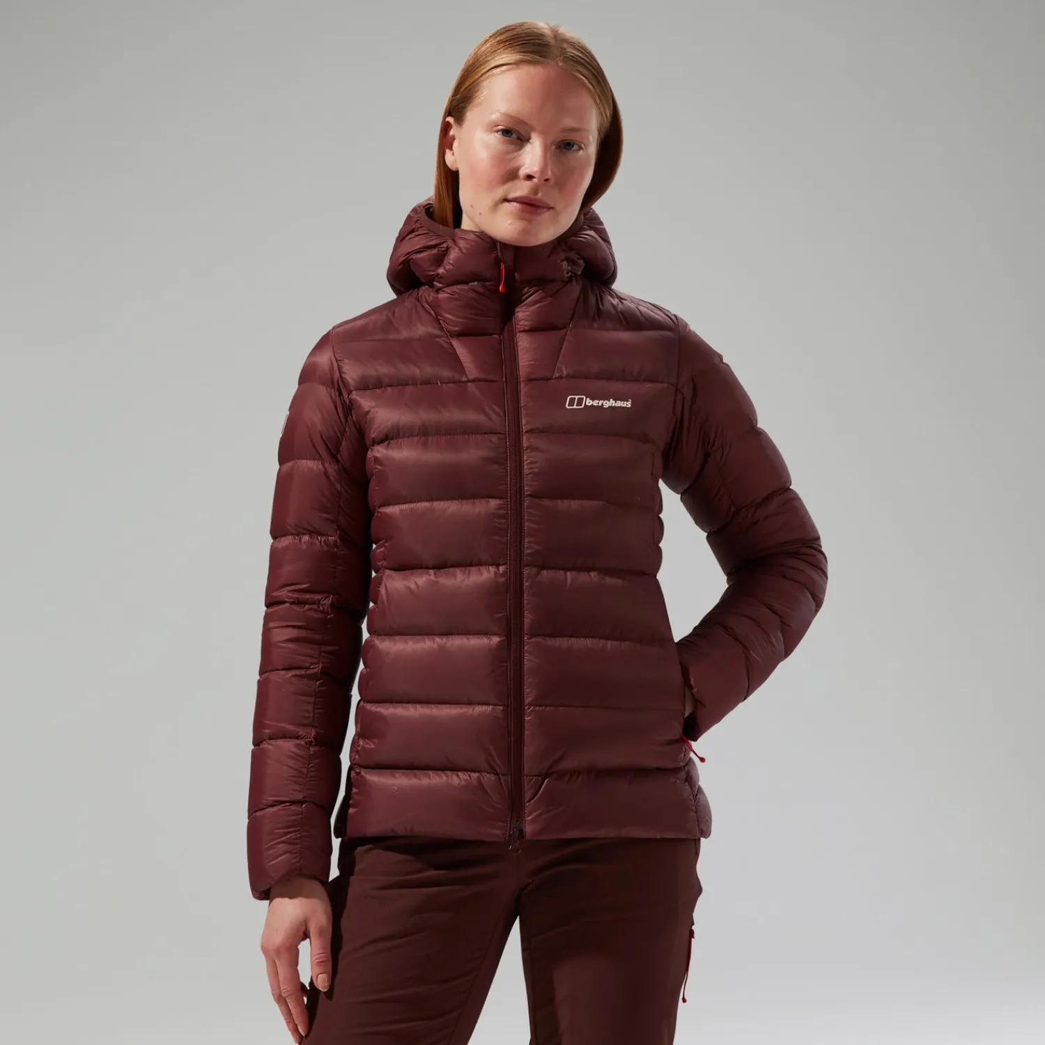 Berghaus Women's Summit-Nomad Down Insulated Jacket - Red Hot