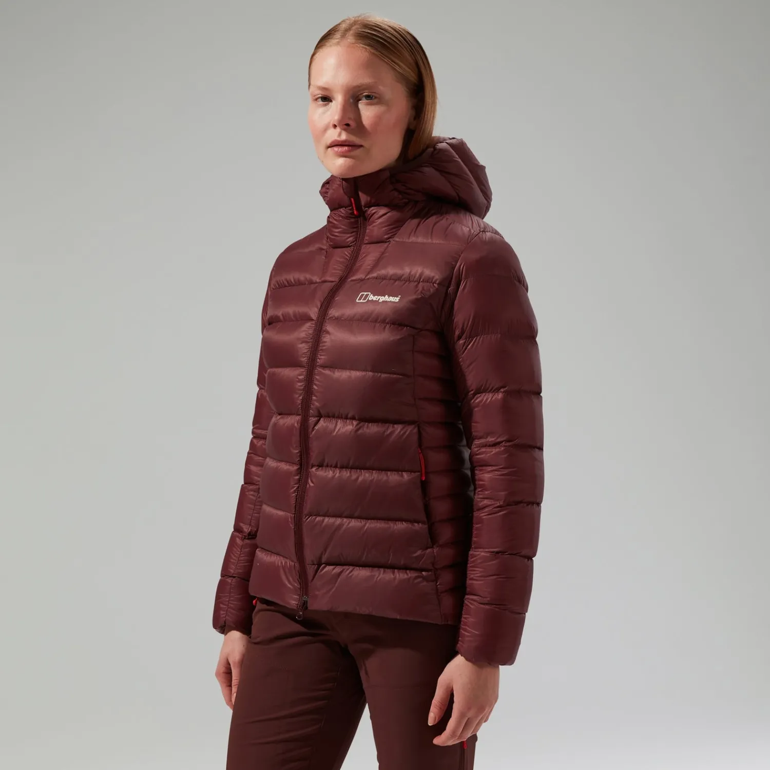 Berghaus Women's Summit-Nomad Down Insulated Jacket - Red Hot