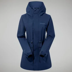 Berghaus Women's Swirlhow Hooded Jacket - Dark Blue Discount