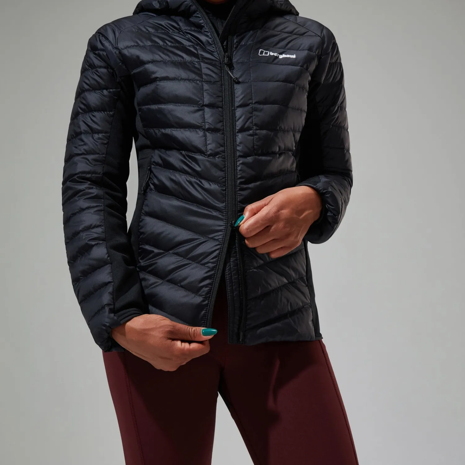 Berghaus Women's Tephra 2.0 Hooded Insulated Jacket Black Best