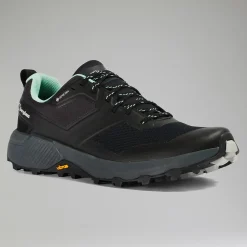 Berghaus Women's Trailway Active Gore-Tex Shoe - Black/Green Discount
