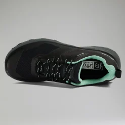 Berghaus Women's Trailway Active Gore-Tex Shoe - Black/Green Discount