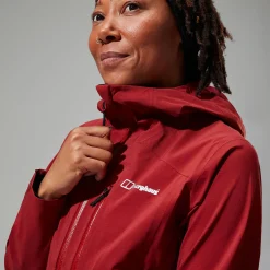 Berghaus Women's Truda Flex Waterproof Jacket - Red Clearance