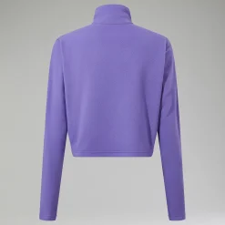 Berghaus Women's URB Prism Cropped Half Zip Fleece - Purple Discount