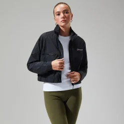 Berghaus Women's Urban Cropped Co-ord Wind Jacket - Black Outlet