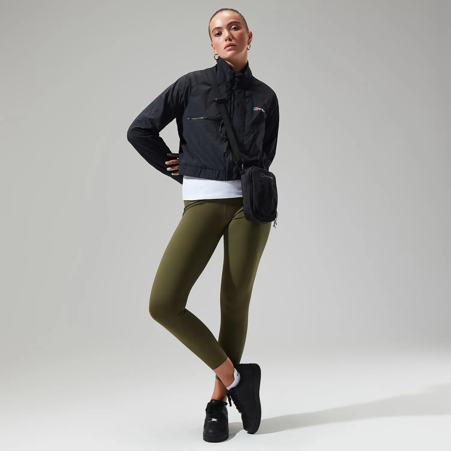 Berghaus Women's Urban Cropped Co-ord Wind Jacket - Black Outlet