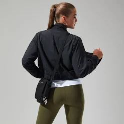 Berghaus Women's Urban Cropped Co-ord Wind Jacket - Black Outlet