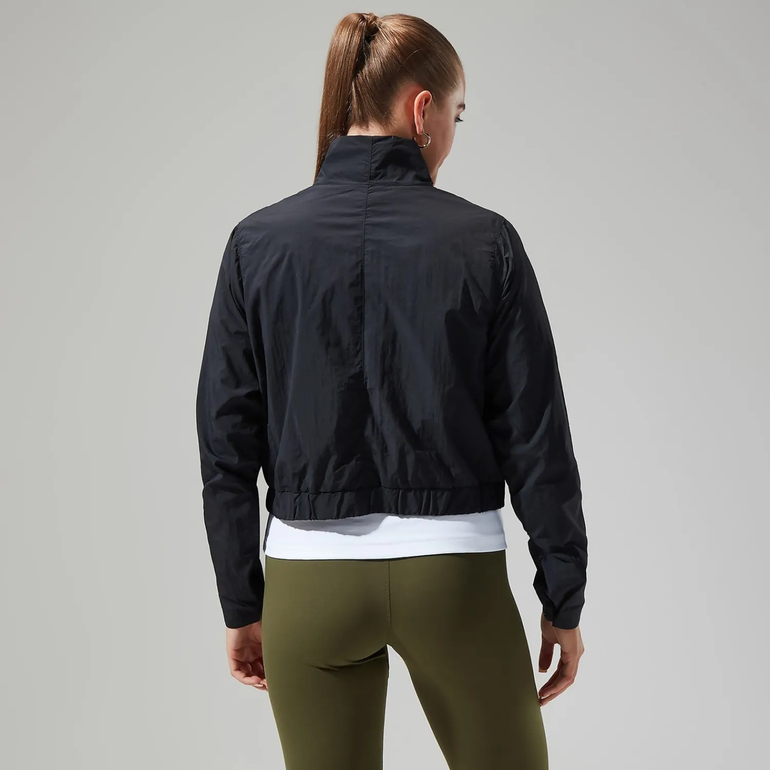 Berghaus Women's Urban Cropped Co-ord Wind Jacket - Black Outlet