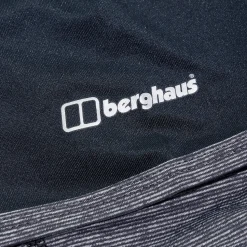Berghaus Women's Voyager Tech Tee Short Sleeve Crew - Dark Grey / Black Online