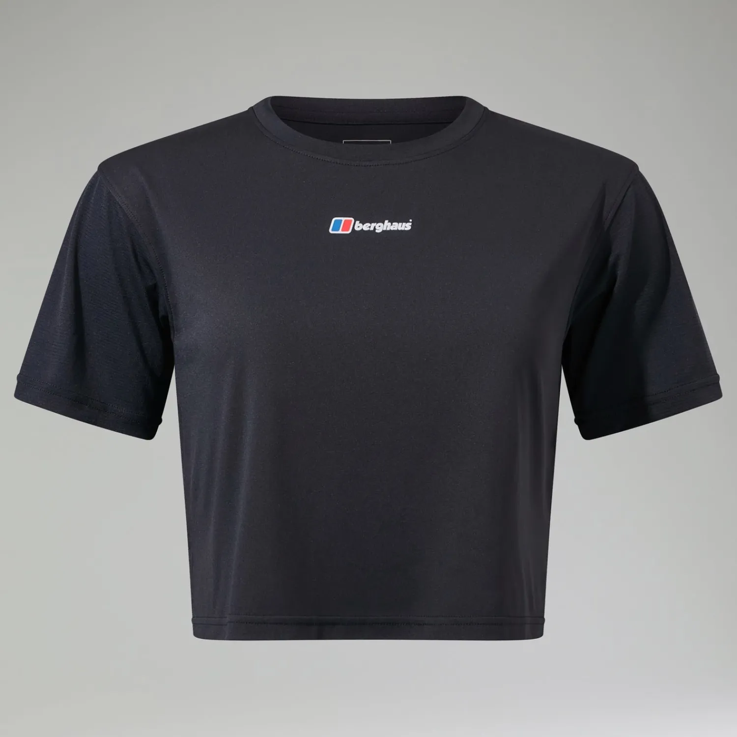 Berghaus Women's Wayside Boxy Short Sleeve Tech Tee Black Fashion