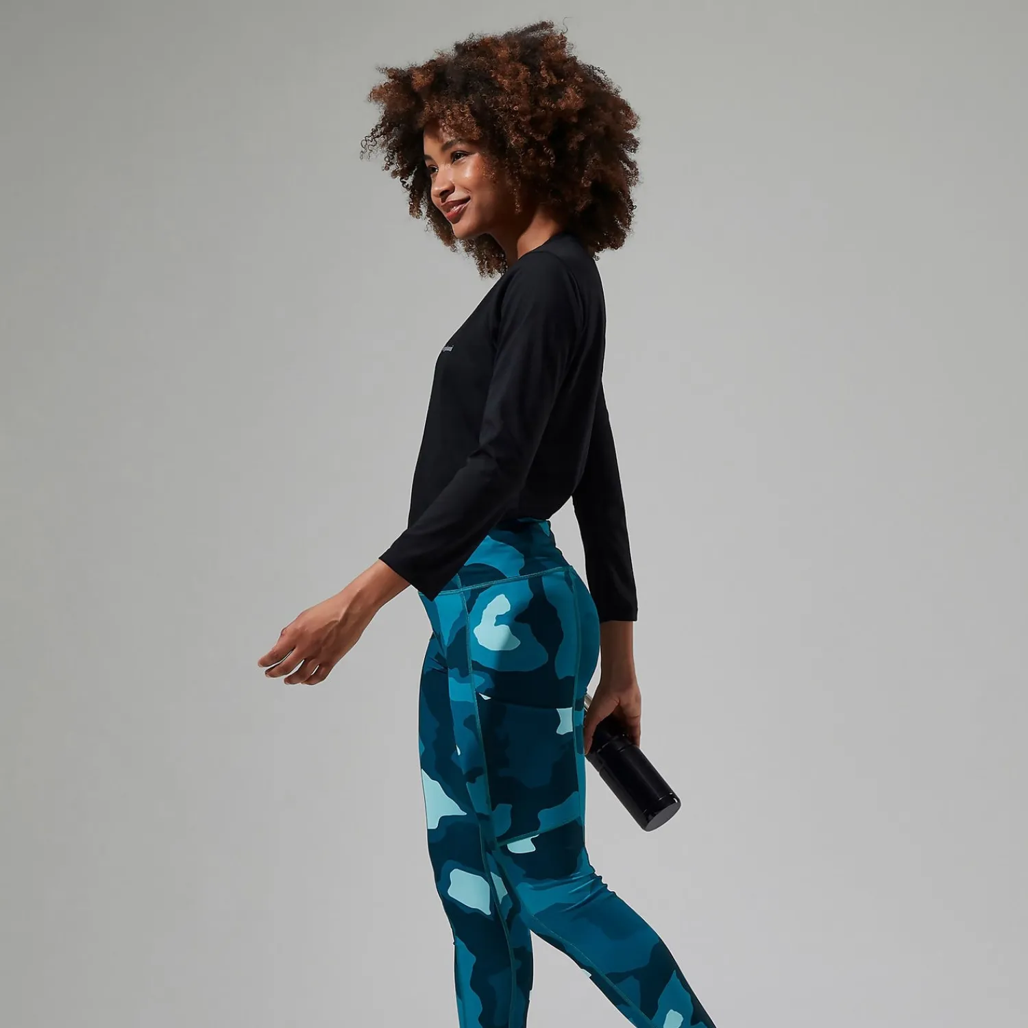 Berghaus Women's Zannia 7/8 Legging - Blue/Turquoise Fashion