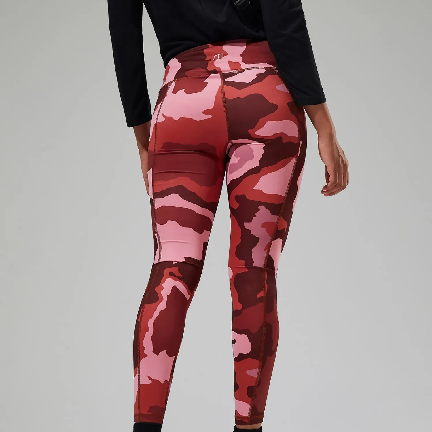 Berghaus Women's Zannia 7/8 Legging - Red/Brown/Pink Outlet