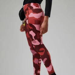 Berghaus Women's Zannia 7/8 Legging - Red/Brown/Pink Outlet